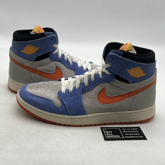 Size 14 - Air Jordan 1 Zoom Comfort 2 High Royal Pulse Alpha Orange (DV1307-184)