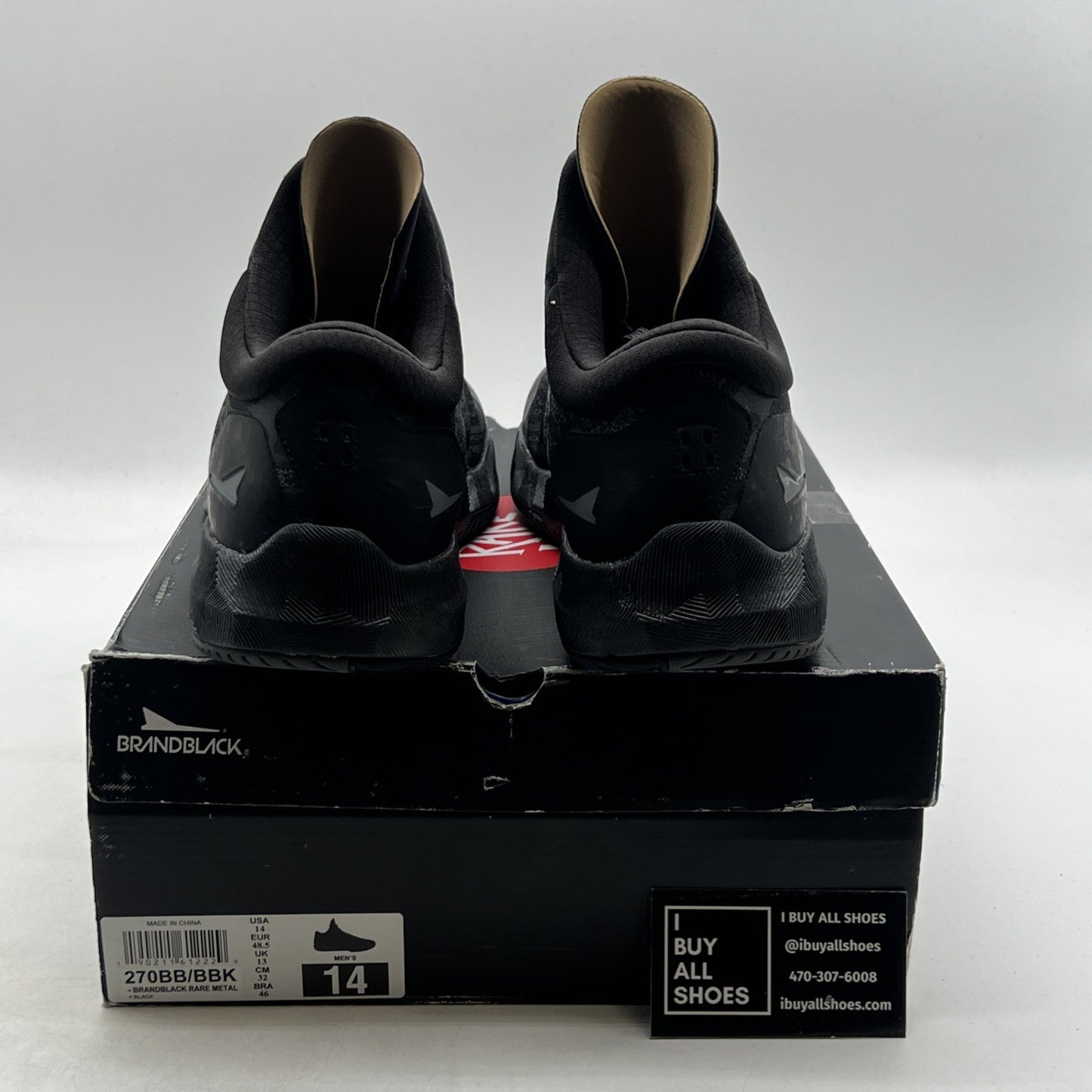 Size 14 - BrandBlack Rare Metal Sneakers (270BB/BBK)