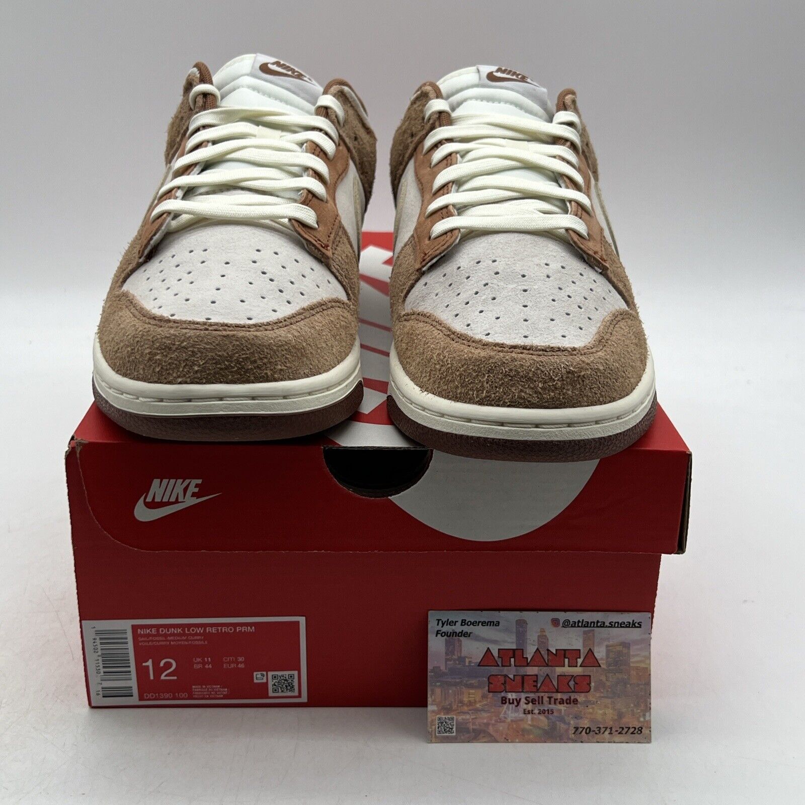 Size 12 - Nike Dunk Low Premium Medium Curry (DD1390-100)