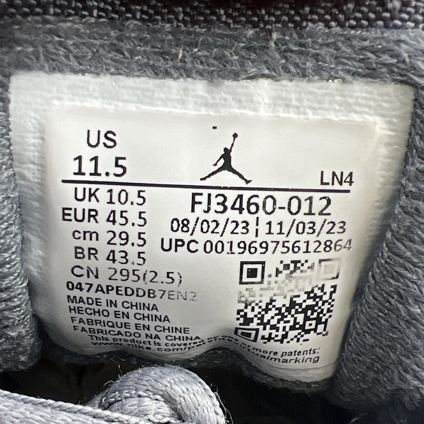 Size 10.5 - Air Jordan 14 Retro Flint Grey (FJ3460-013)