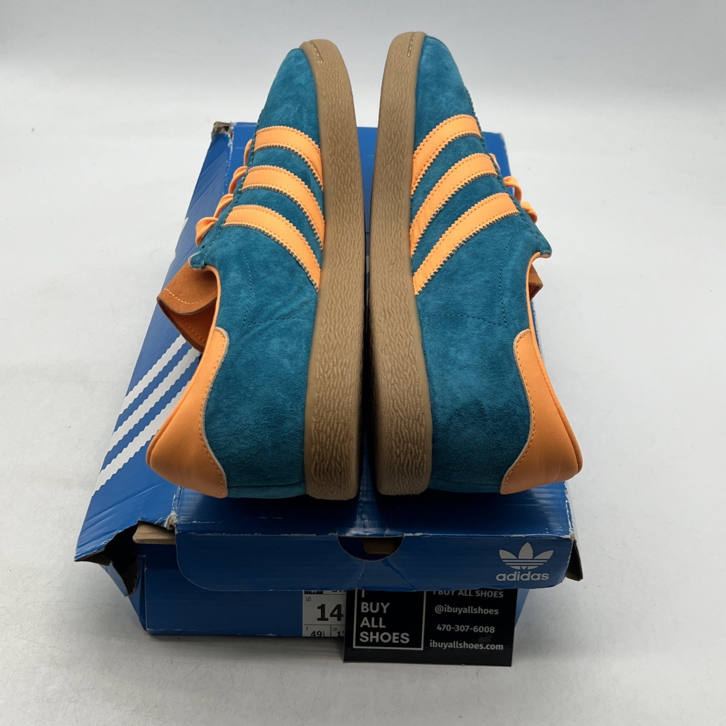 Size 14 - Adidas Stadt Active Teal (EF9168)