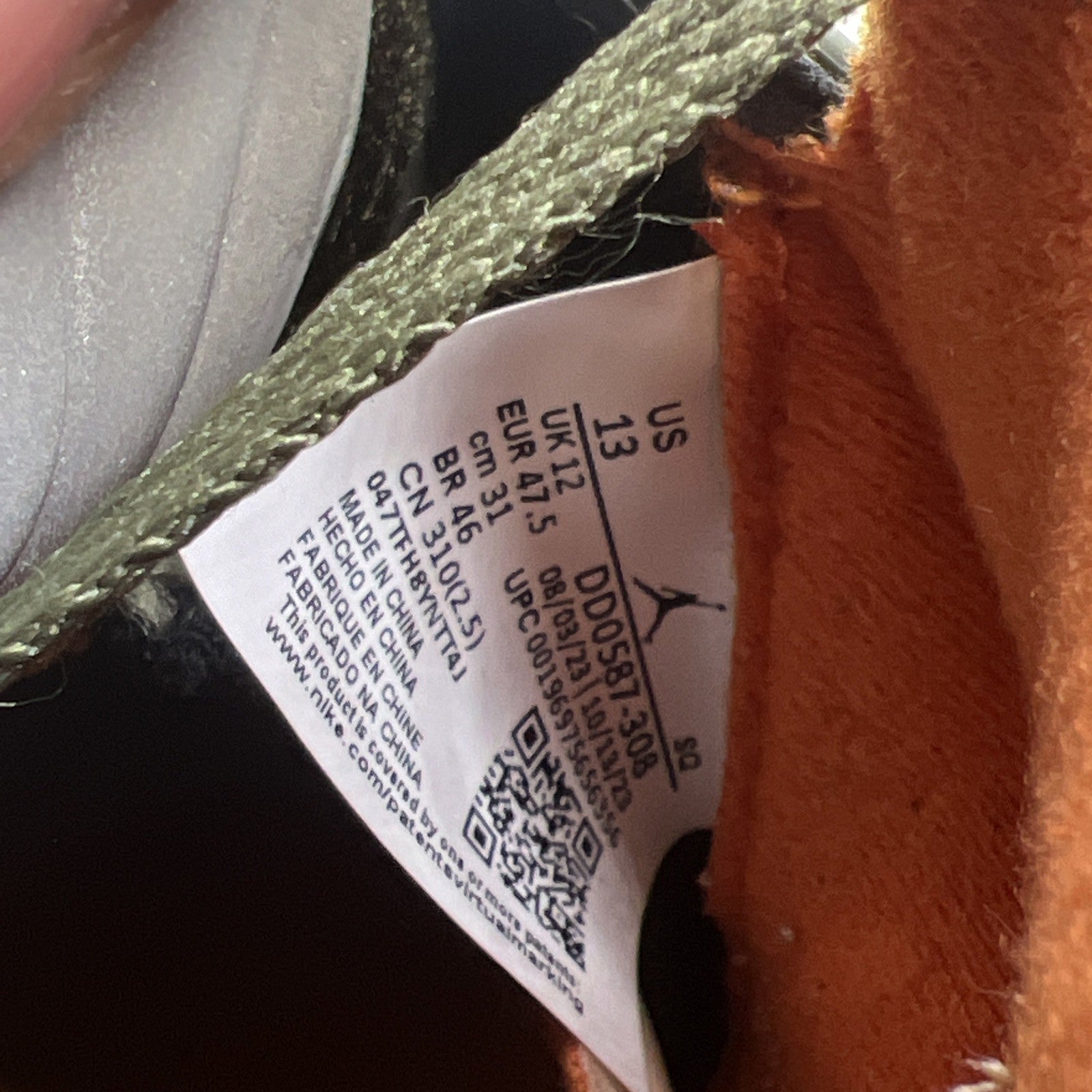 Size 13 - Air Jordan 5 Retro 2024 Olive (DD0587-308)