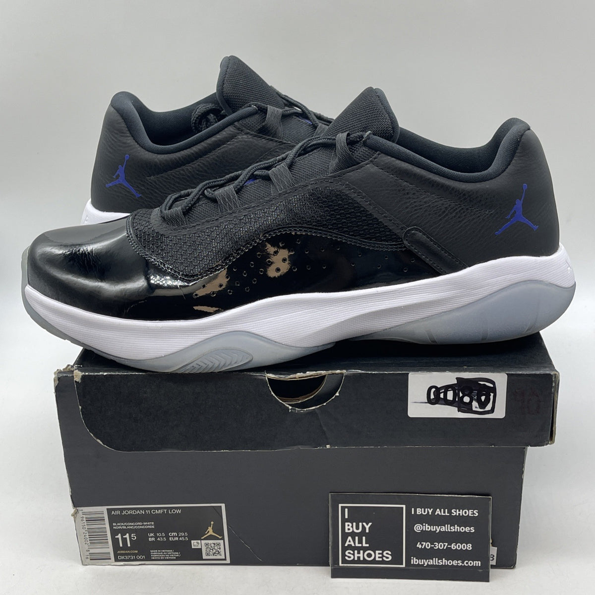 Size 11.5 - Air Jordan 11 CMFT Low Space Jam (DX3731-001)