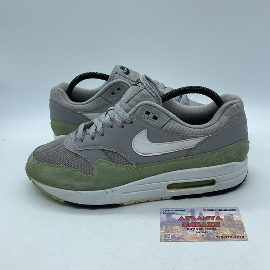 Size 9.5 - Nike Air Max 1 Grey Mint Green Suede Grey Leather (AH8145-015)