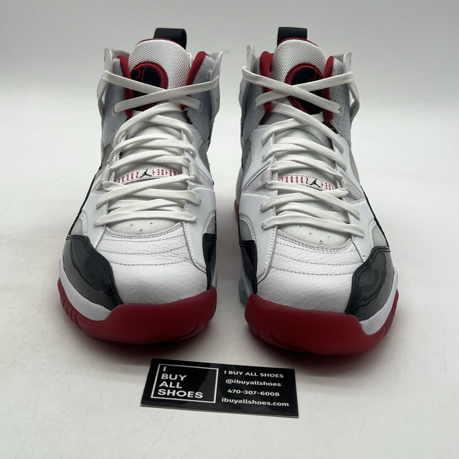 Size 12 - Jordan Jumpman Two Trey Bred Concord (DO1925-106)