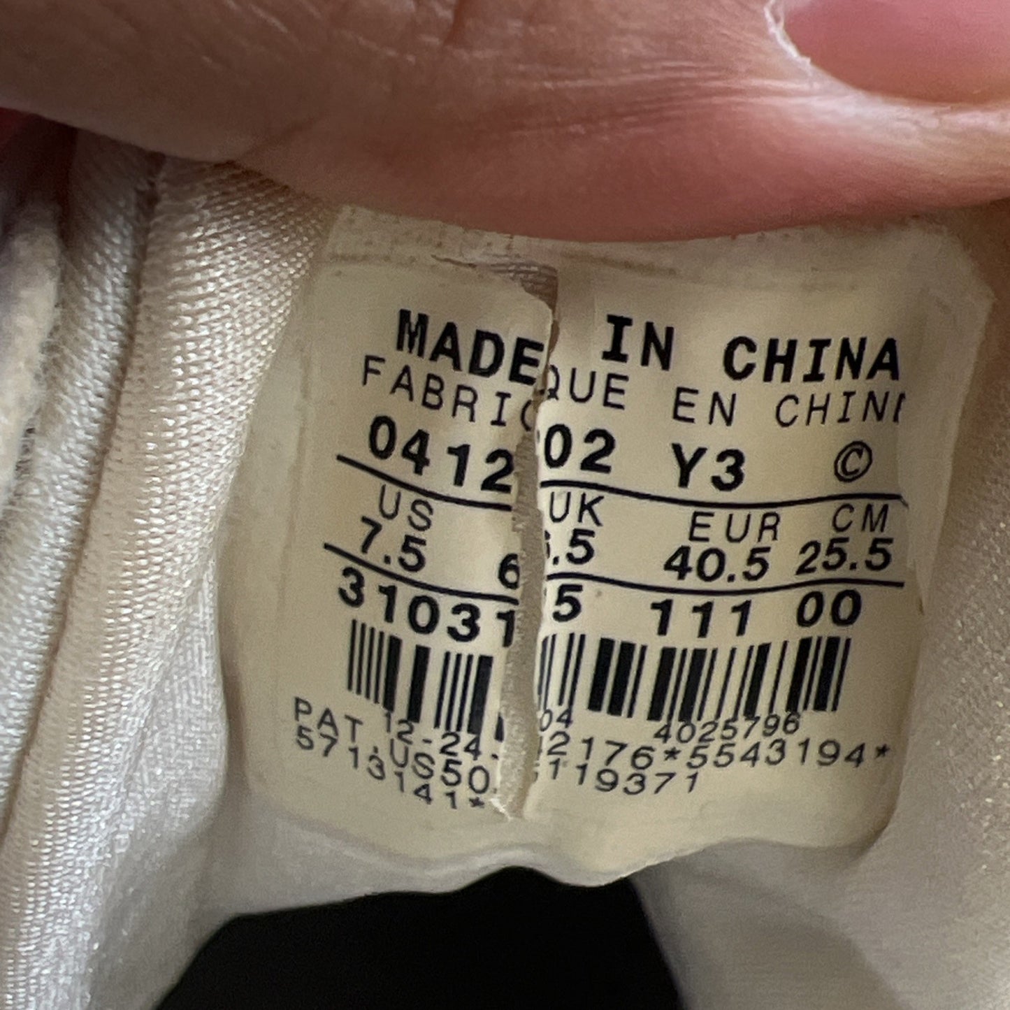 Size 7.5 - Nike Air Zoom Huarache 2K4 White (310315-111)