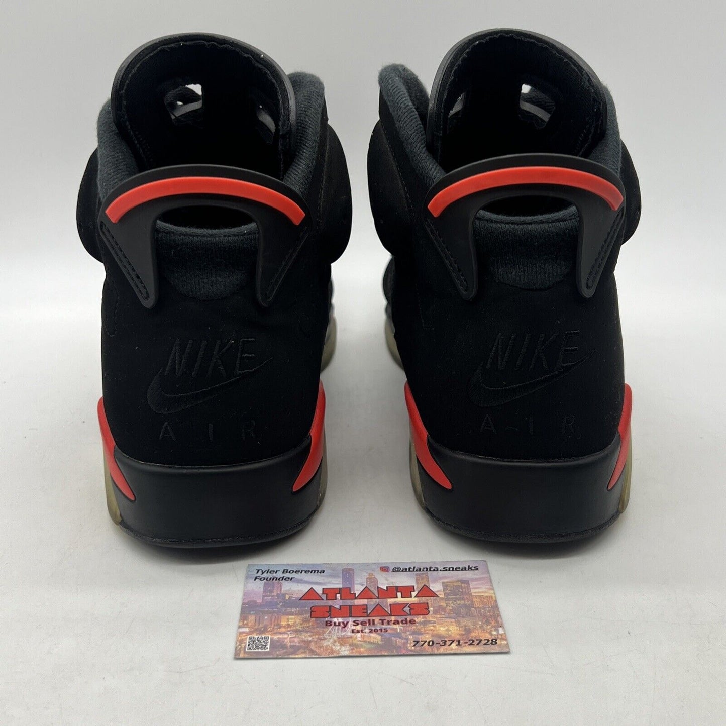 Size 11.5 - Jordan 6 Retro Mid Infrared Black Infrared Icey (384664-060)