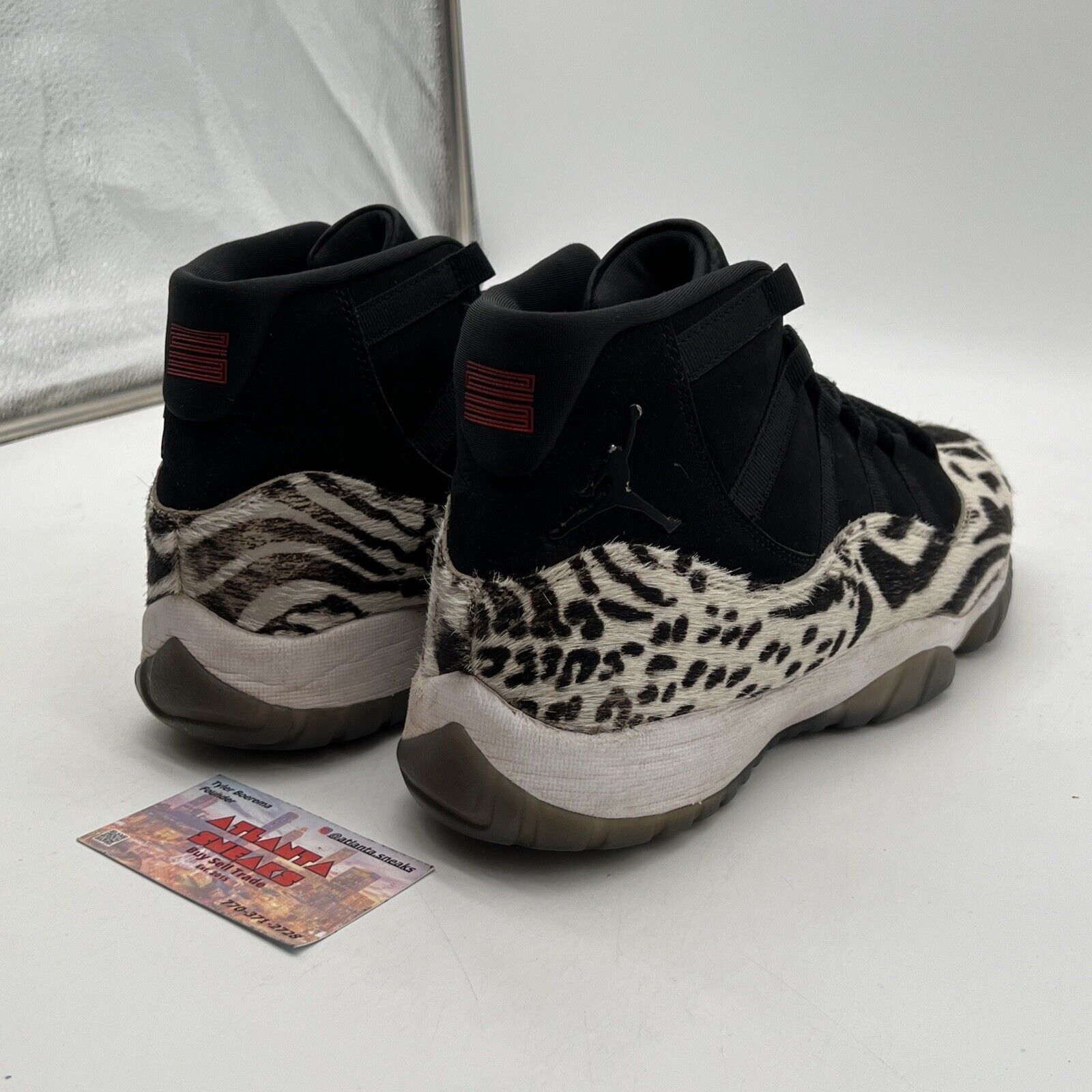 Size 11 - Air Jordan 11 Retro Animal Instinct W Black White (AR0715-010)