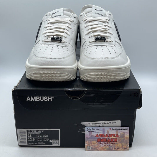 Size 11 - Nike Air Force 1 Low x AMBUSH Phantom Black White Leather (DV3464-002)