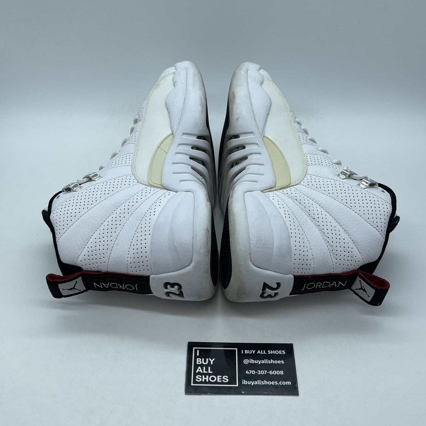 Size 9 - Air Jordan 12 Retro Rising Sun White Black Leather (130690-163)