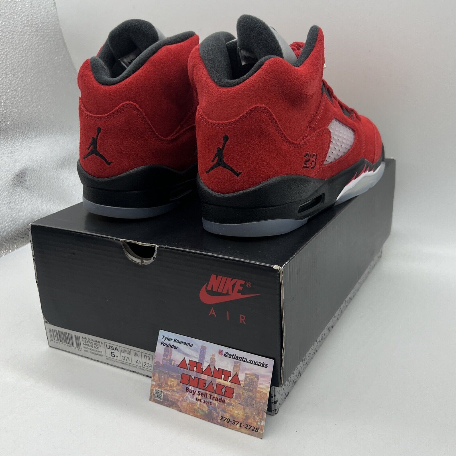 Size 5 - Jordan 5 Retro Mid Raging Bull Brand New Og All