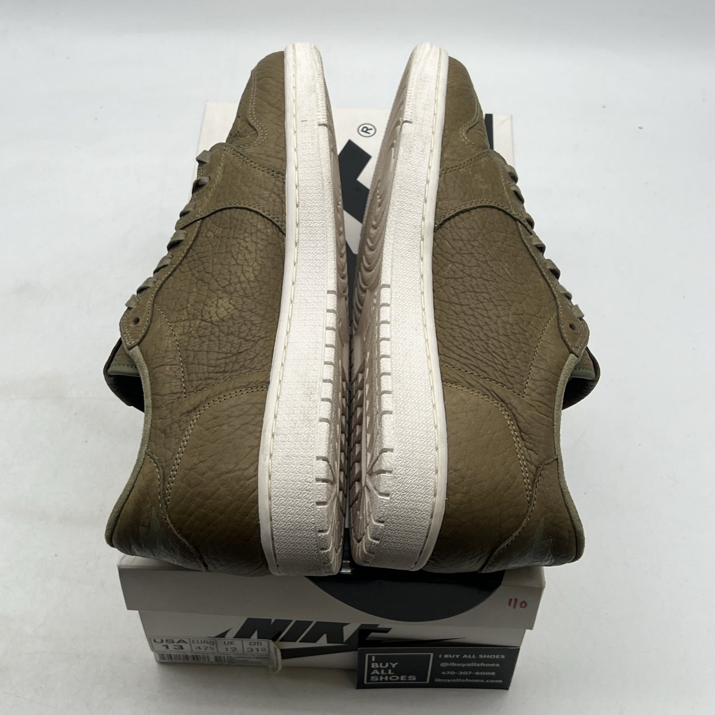 Size 13 - Air Jordan 1 Retro Swooshless Low Trooper (848775-205)