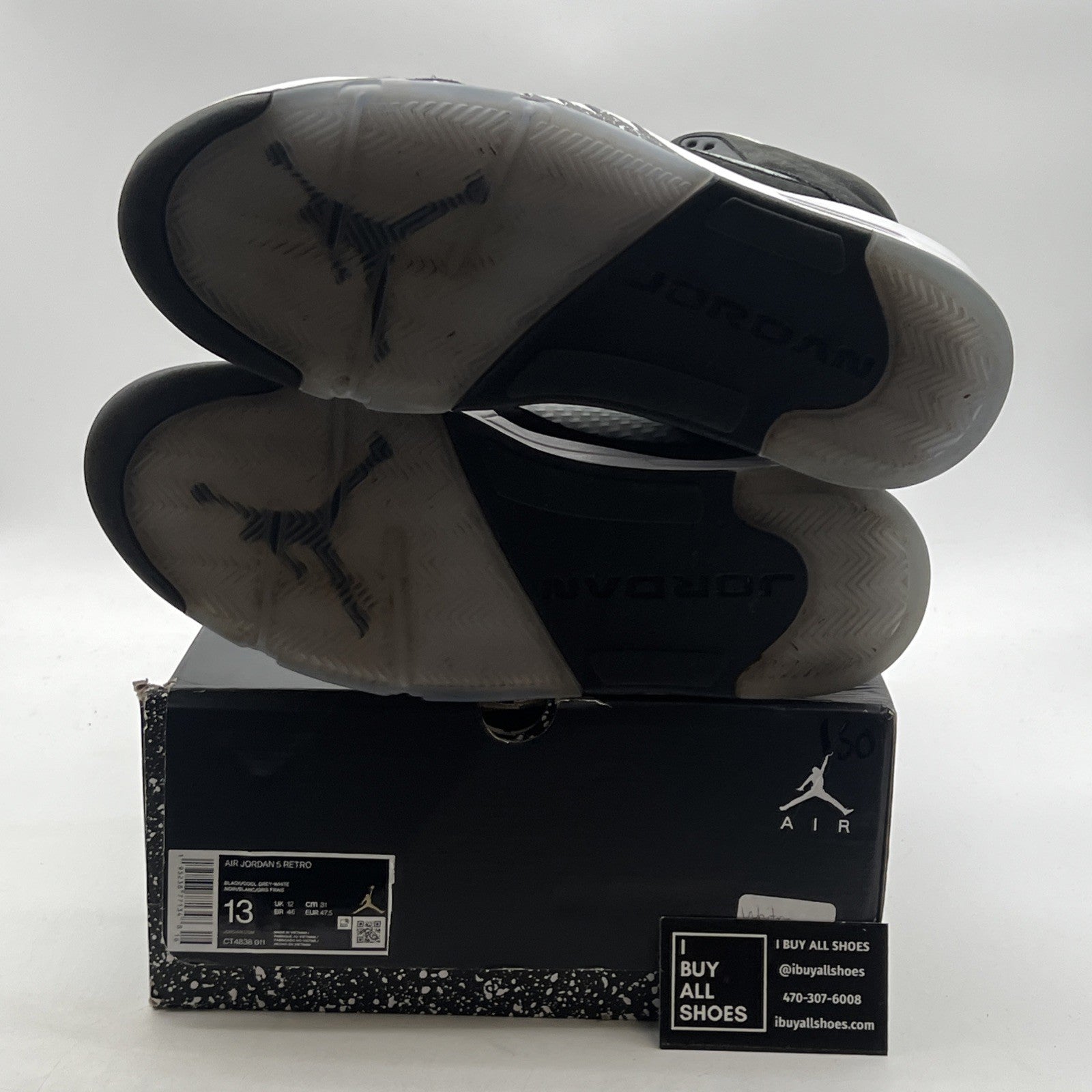 Size 13 - Air Jordan 5 Retro Mid Oreo (CT4838-011)
