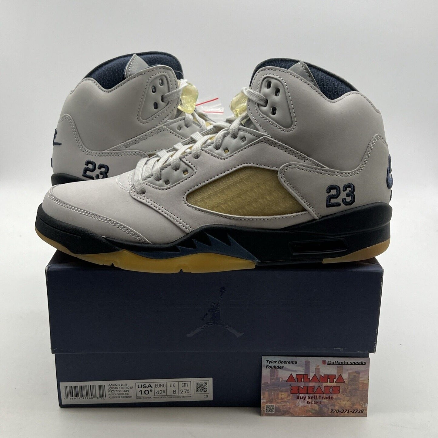 Size 10.5 - A Ma Maniére x Air Jordan 5 Retro Dawn W (FZ5758-004)