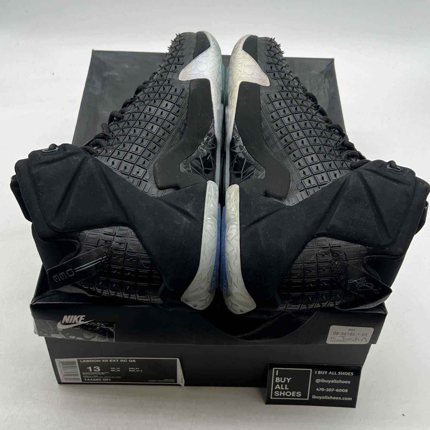 Size 13 - Nike LeBron 12 EXT Rubber City (744286-001)