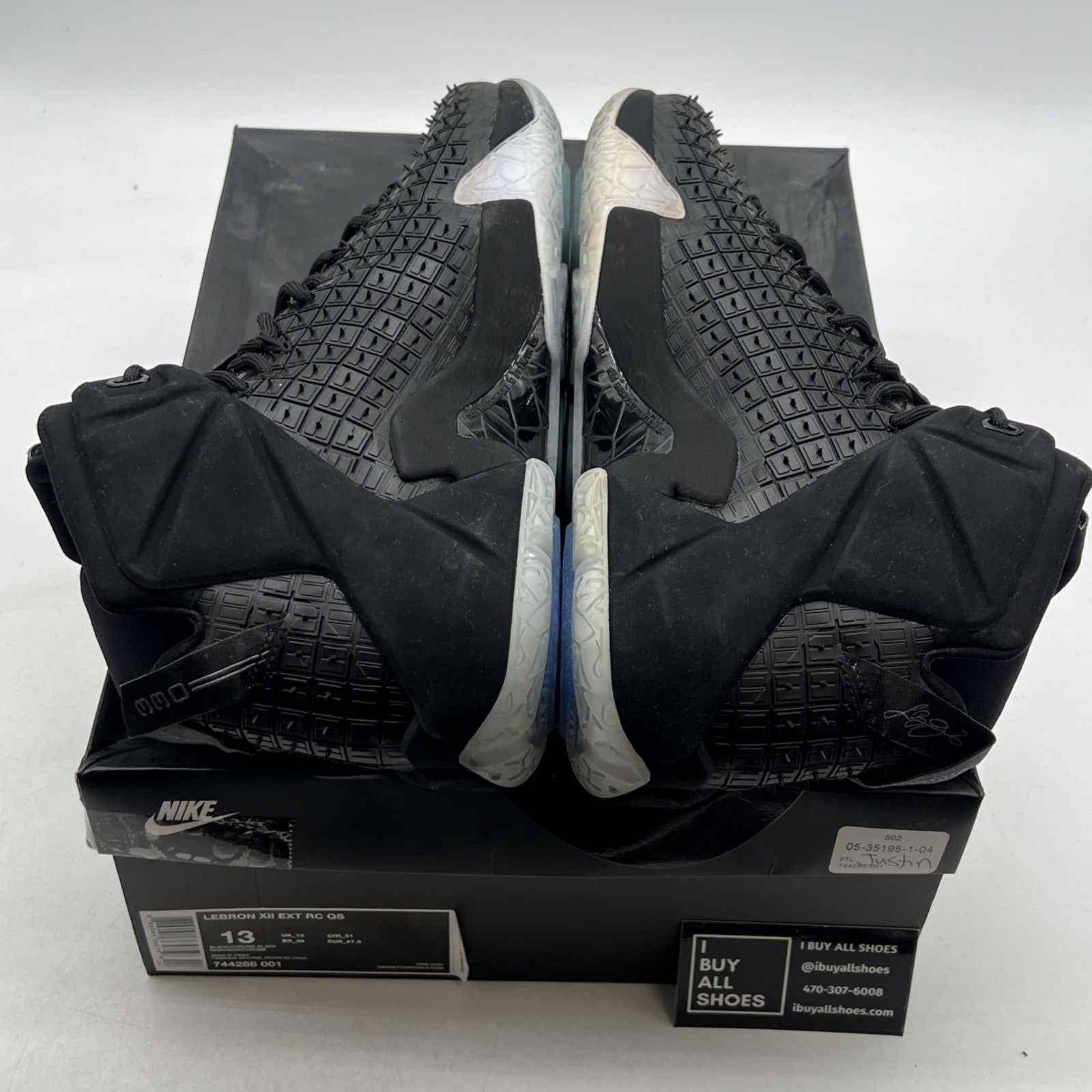 Size 13 - Nike LeBron 12 EXT Rubber City (744286-001)