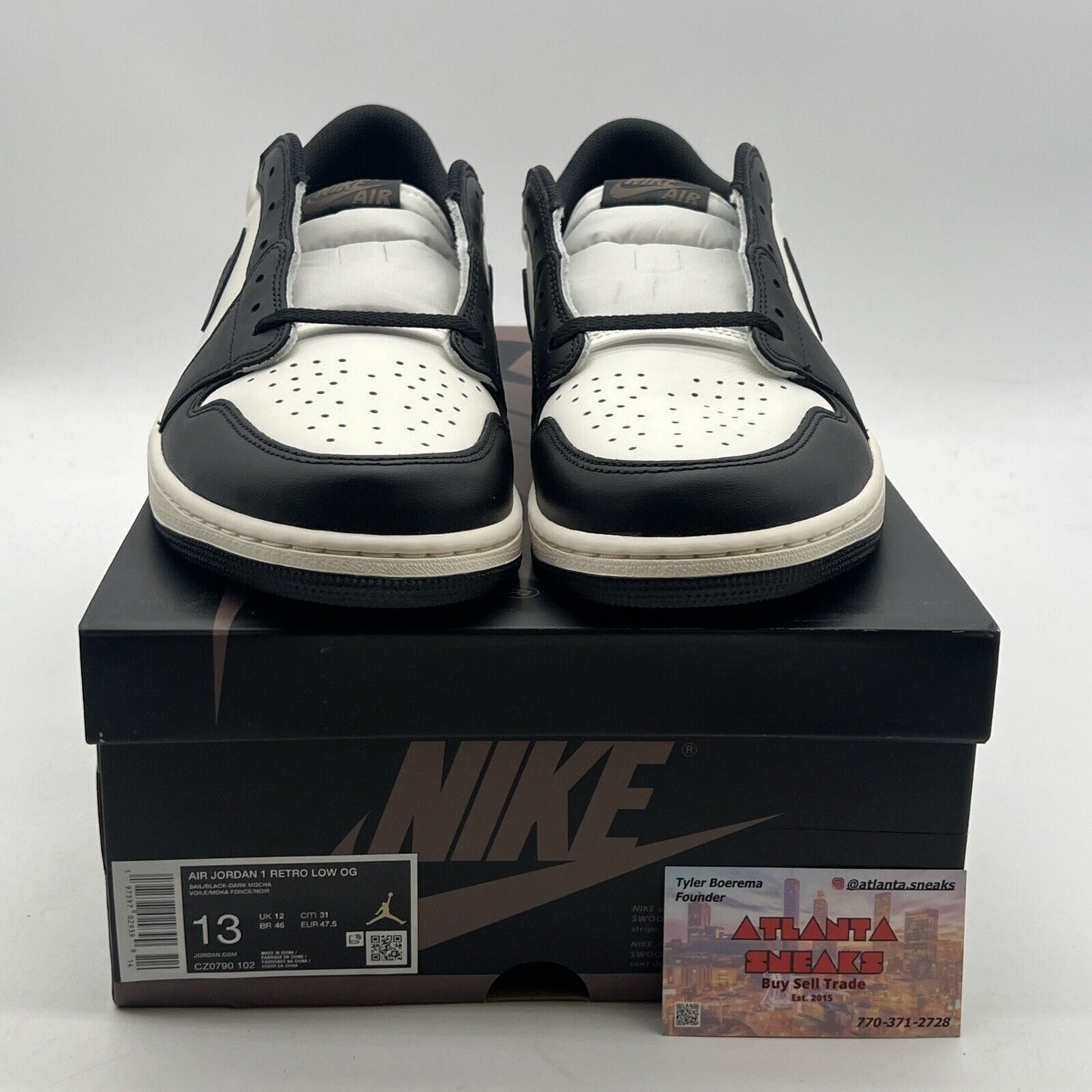 Size 13 - Air Jordan 1 Retro OG Low Mocha (CZ0790-102)