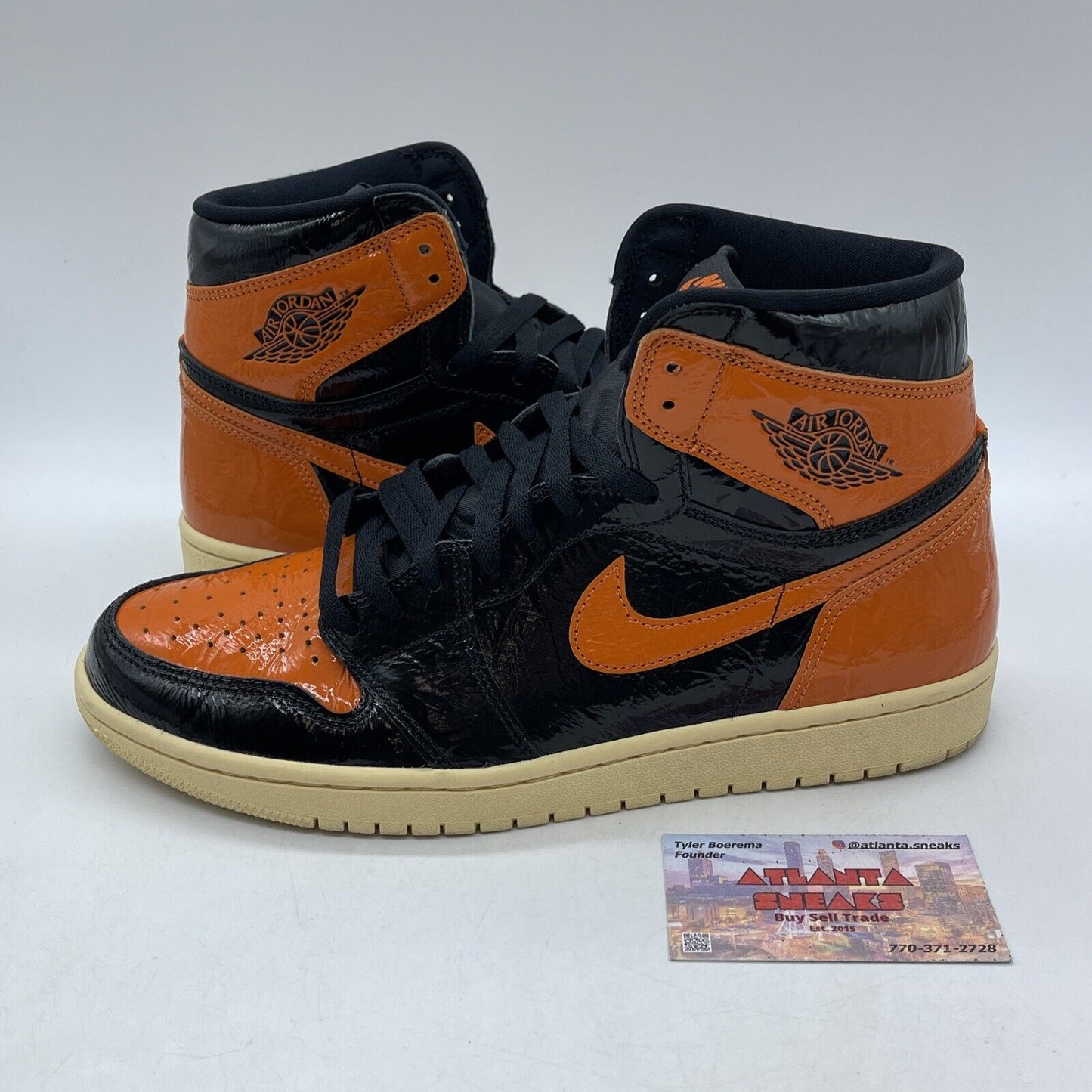 Size 10.5 - Jordan 1 Retro OG High Shattered Backboard 3.0 Leather (555088-028)