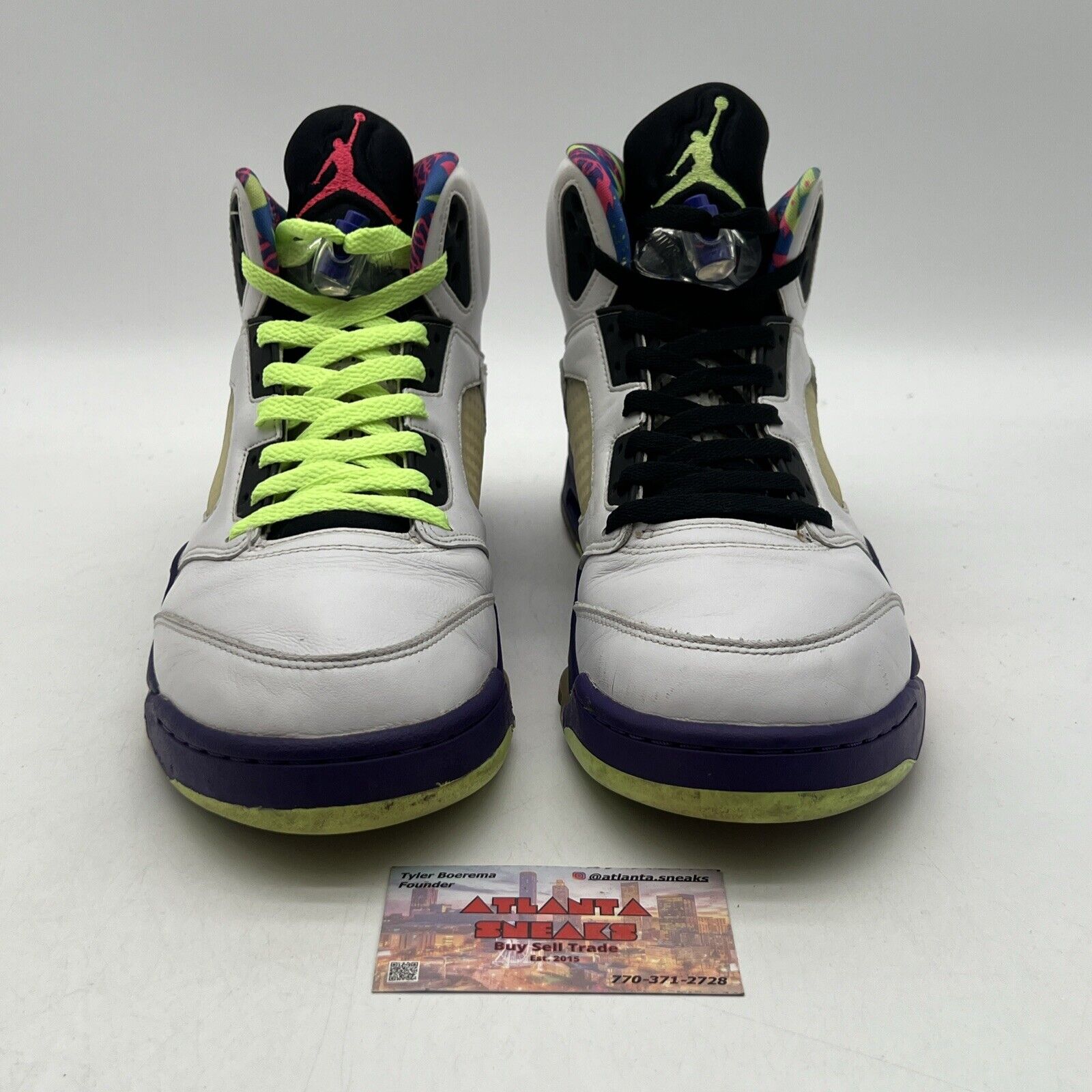 Size 12 - Jordan 5 Retro Alternate Bel-Air 2020 Black White Leather (DB3335-100)