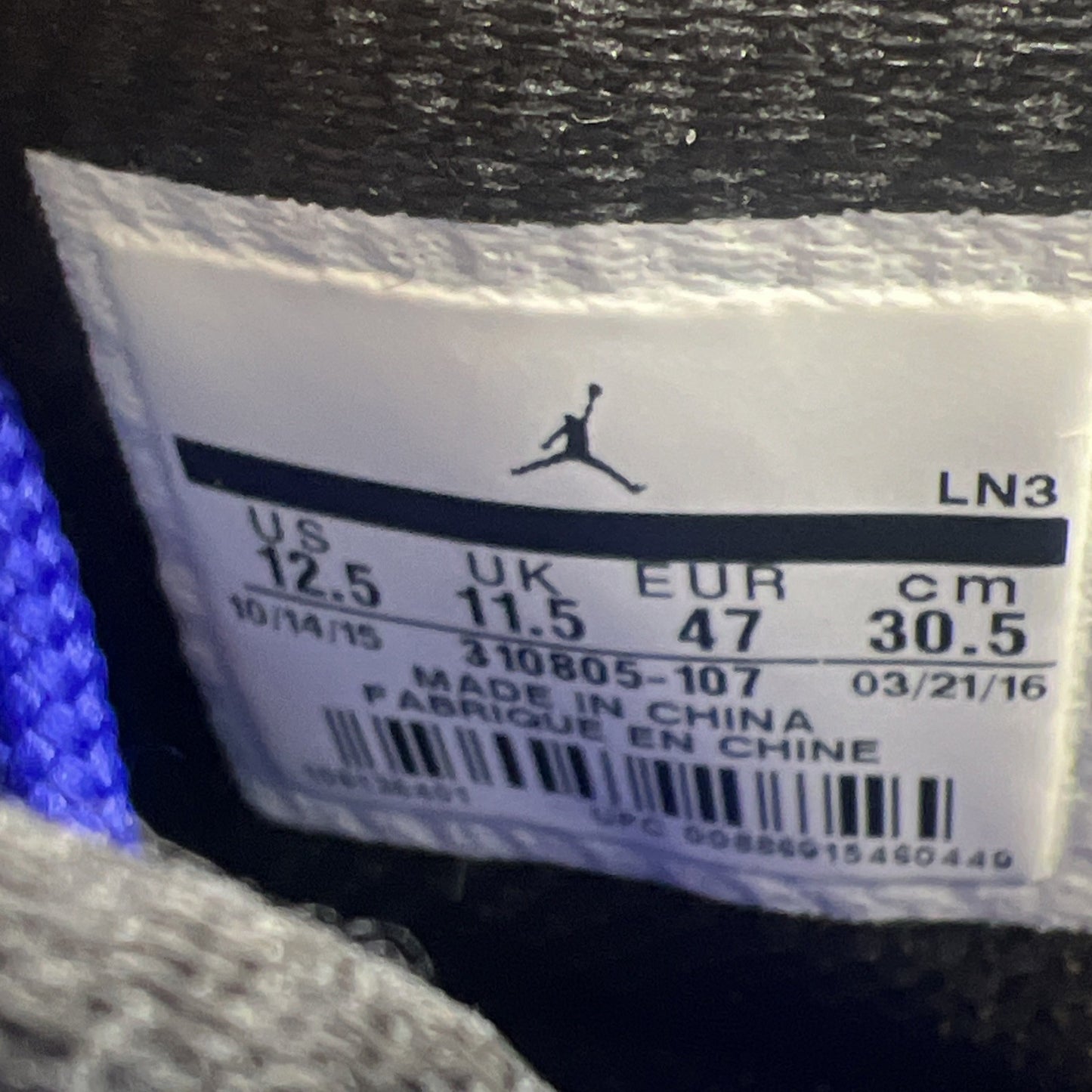 Size 12.5 - Air Jordan 10 Retro Charlotte Hornets (310805-107)