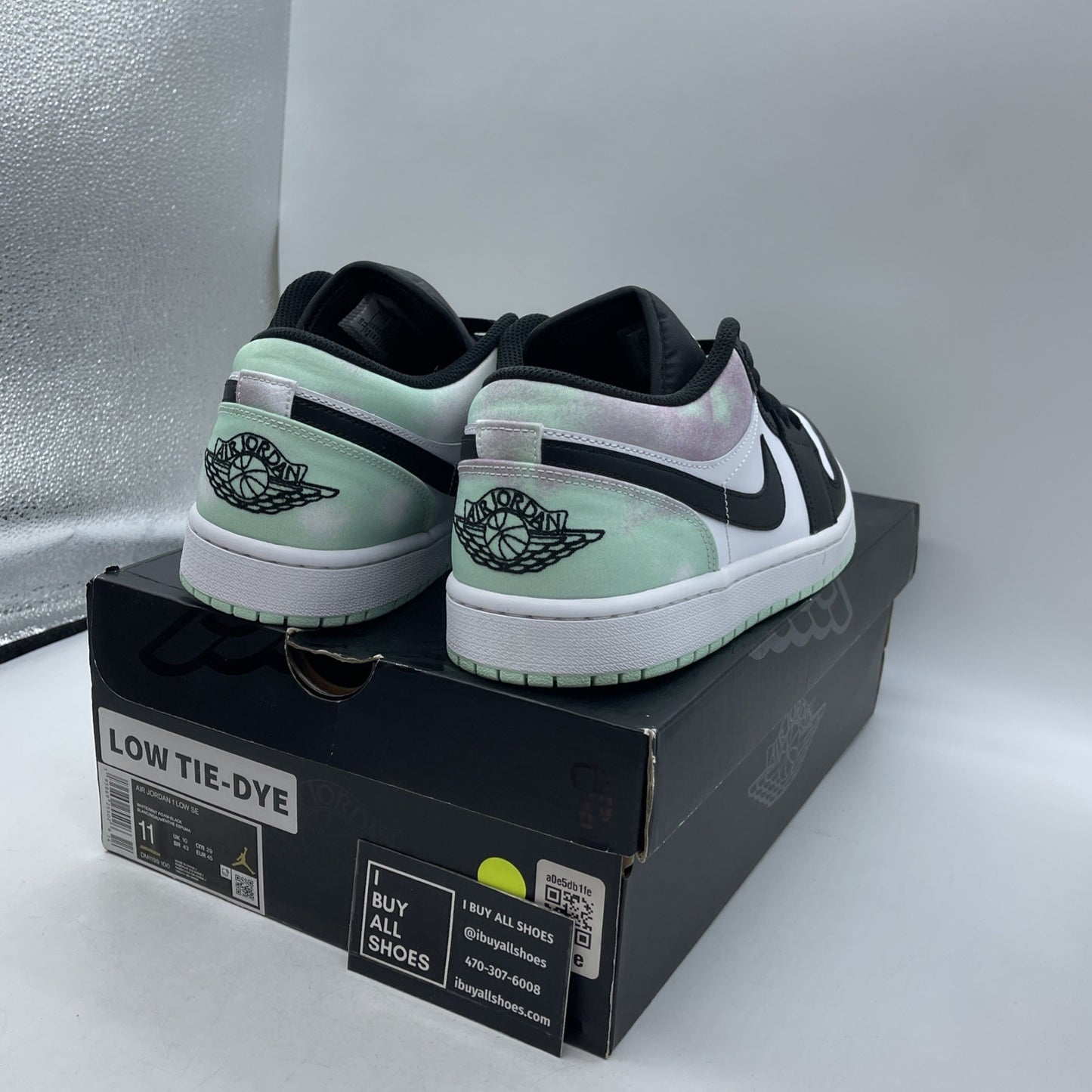 Size 11 - Air Jordan 1 SE Low Tie Die (DM1199-100)