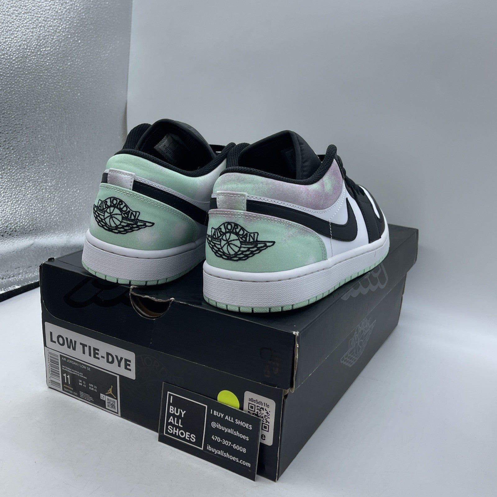 Size 11 - Air Jordan 1 SE Low Tie Die (DM1199-100)