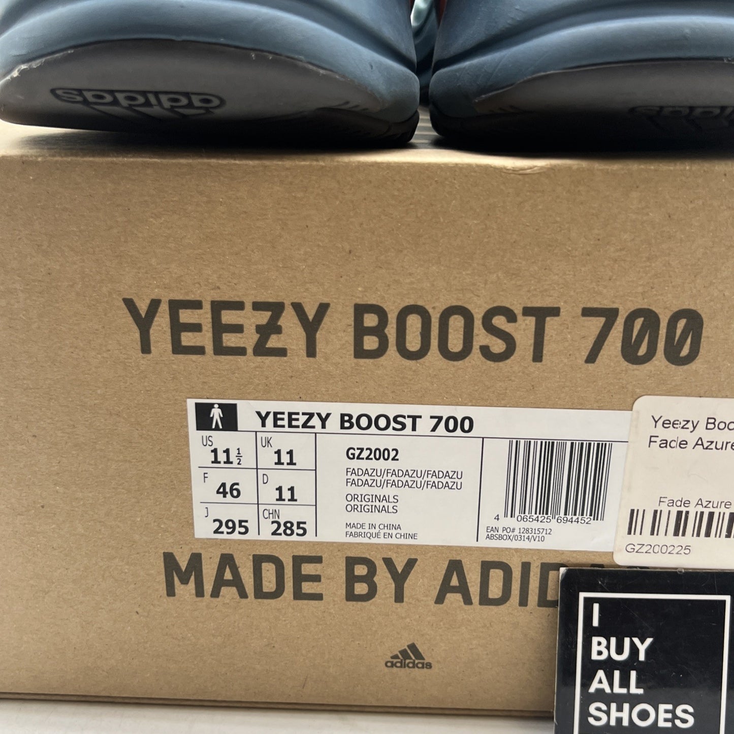 Size 11.5 - adidas Yeezy Boost 700 Faded Azure (GZ2002)