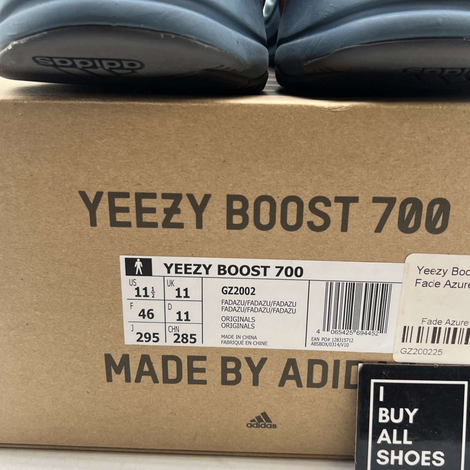 Size 11.5 - adidas Yeezy Boost 700 Faded Azure (GZ2002)