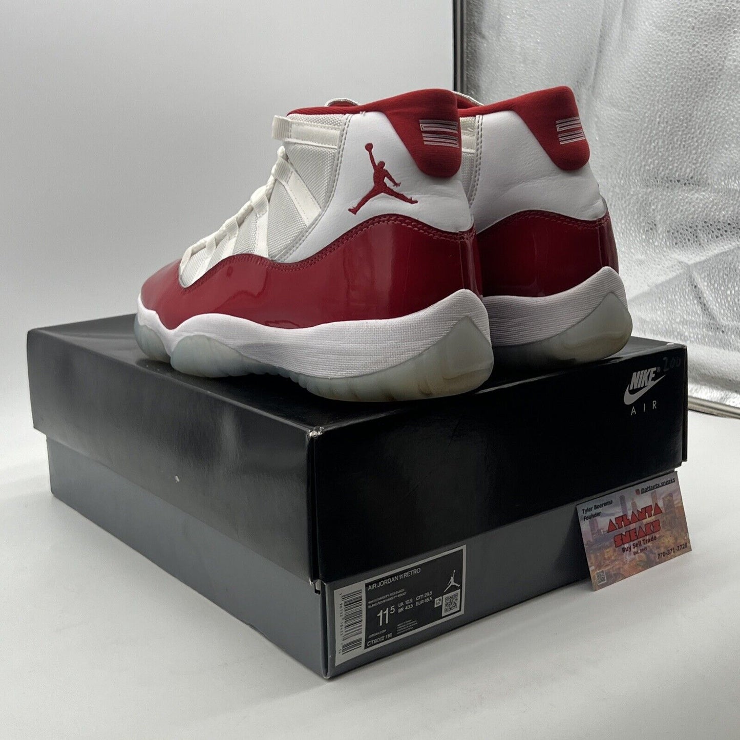 Size 11.5 - Air Jordan 11 Retro High Cherry (CT8012-116)