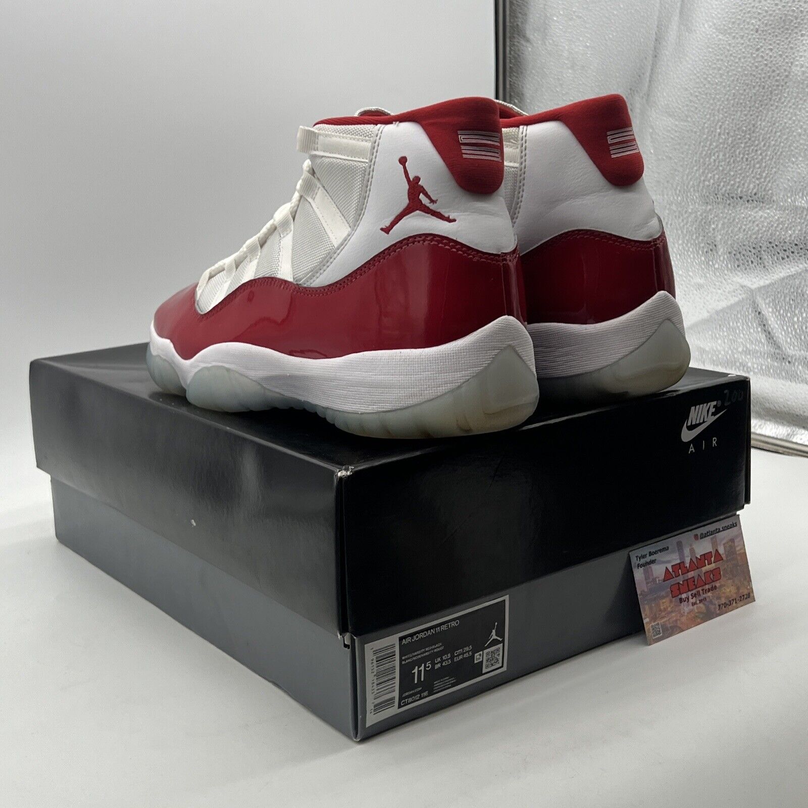 Size 11.5 - Air Jordan 11 Retro High Cherry (CT8012-116)