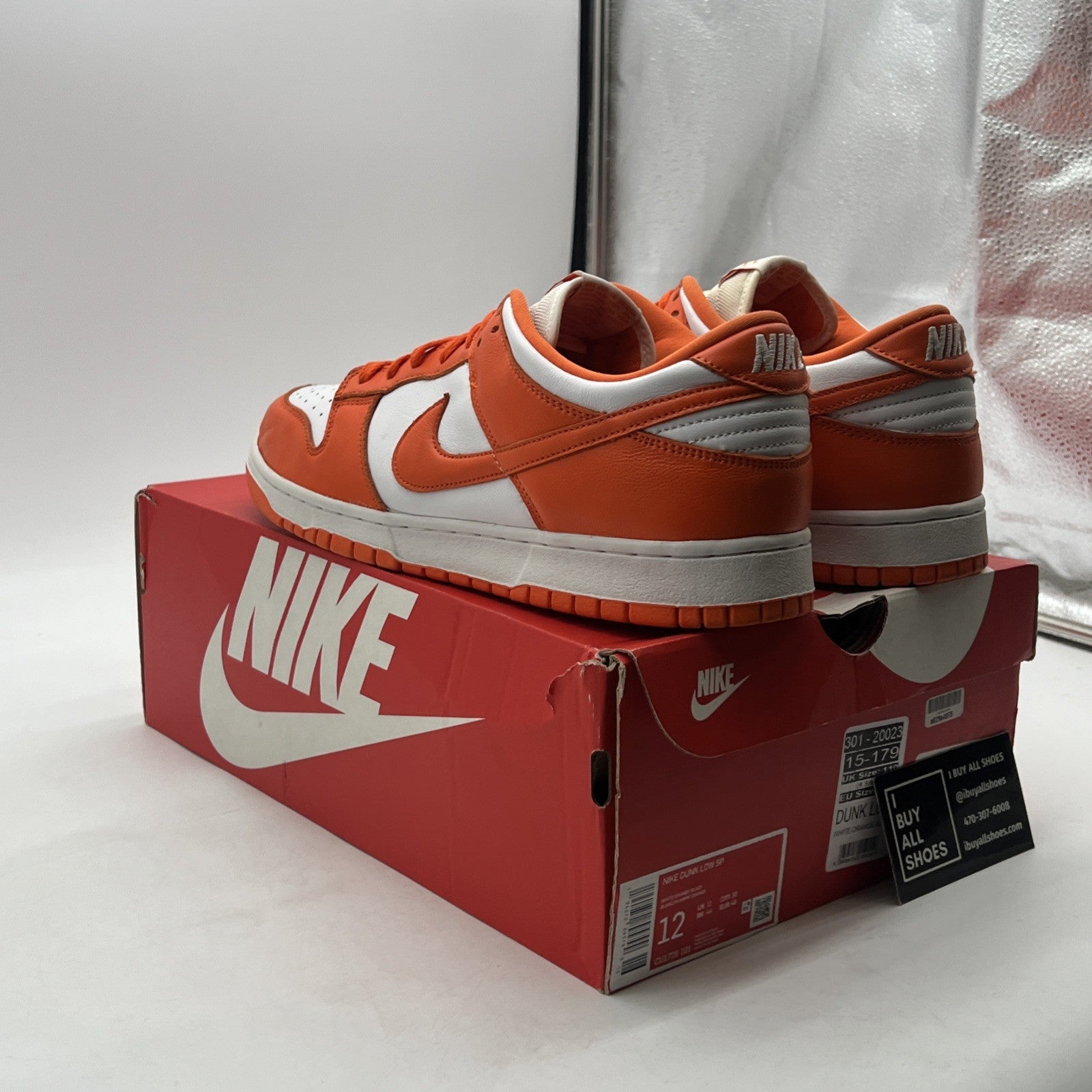 Size 12 - Nike Dunk Low Retro SP Syracuse 2020 (CU1726-101)