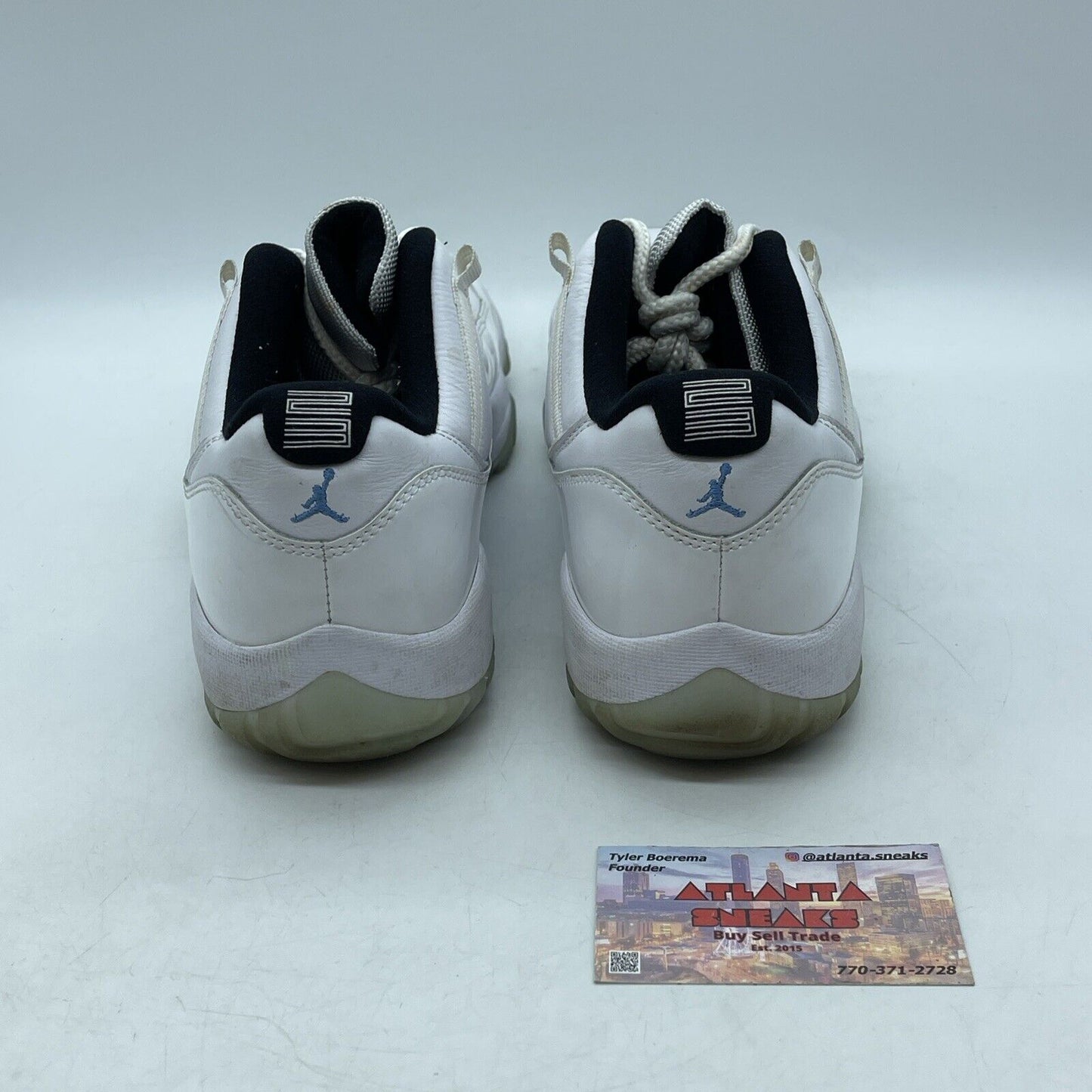 Size 10 - Jordan 11 Retro Low Legend Blue White Leather (AV2187-117)