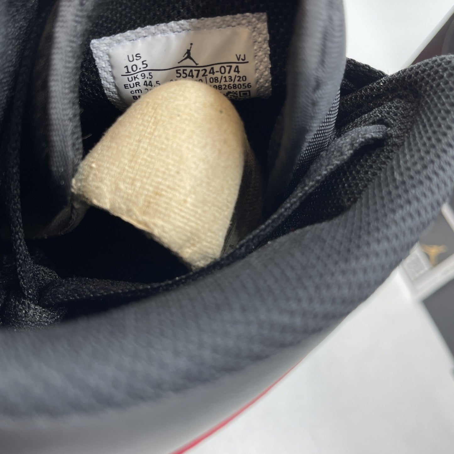 Size 10.5 - Air Jordan 1 Mid Banned 2020 (554724-074)