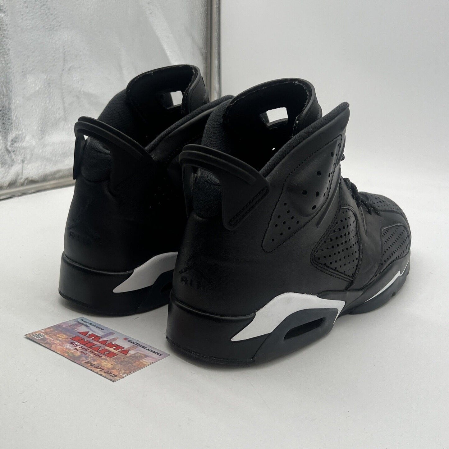 Size 11.5 - Air Jordan 6 Retro Black Cat 2016 (384664-020)