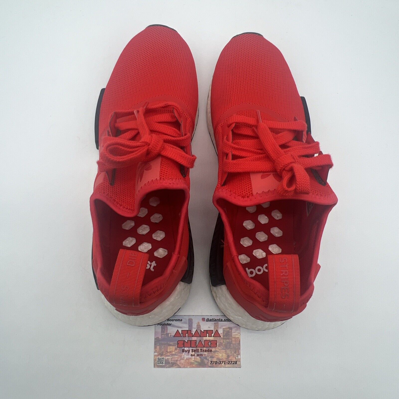 Size 12 - adidas NMD_R1 Clear Red White Black (BB1970)