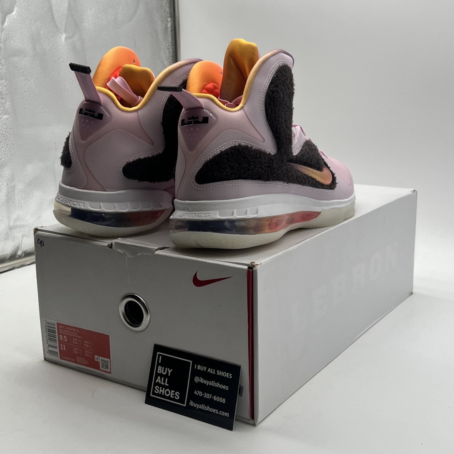 Size 9.5 - Nike LeBron 9 Regal Pink (DJ3908-600)
