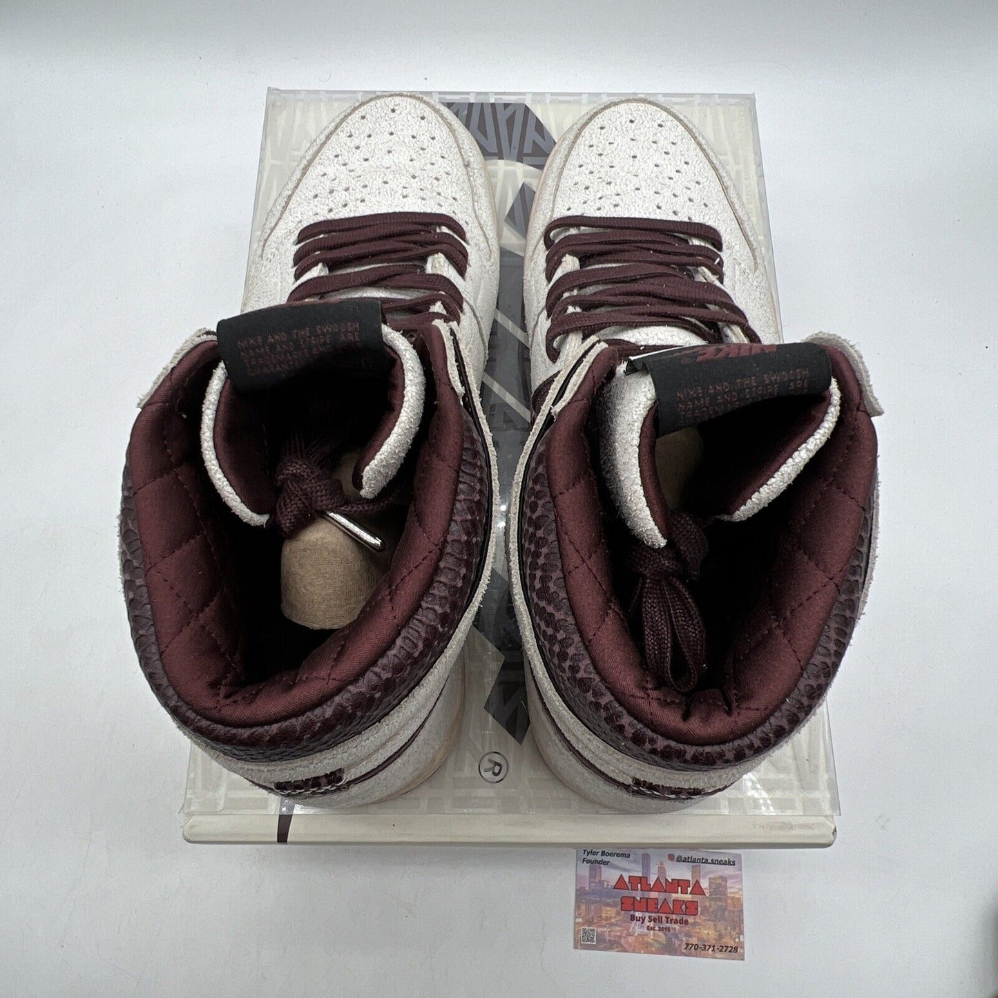 Size 13 - Jordan 1 OG x A Ma Maniere High Airness Maroon (DO7097-100)