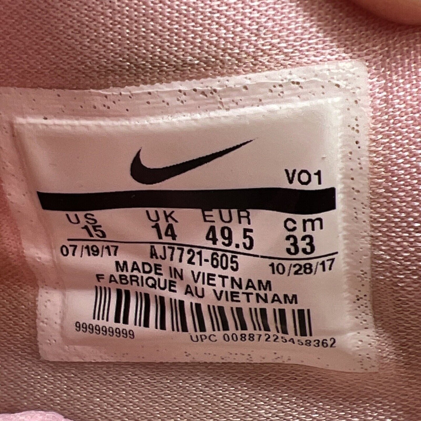 Size 16 - Nike Zoom Live 2 Kay Yow Pink (AJ7721-605)