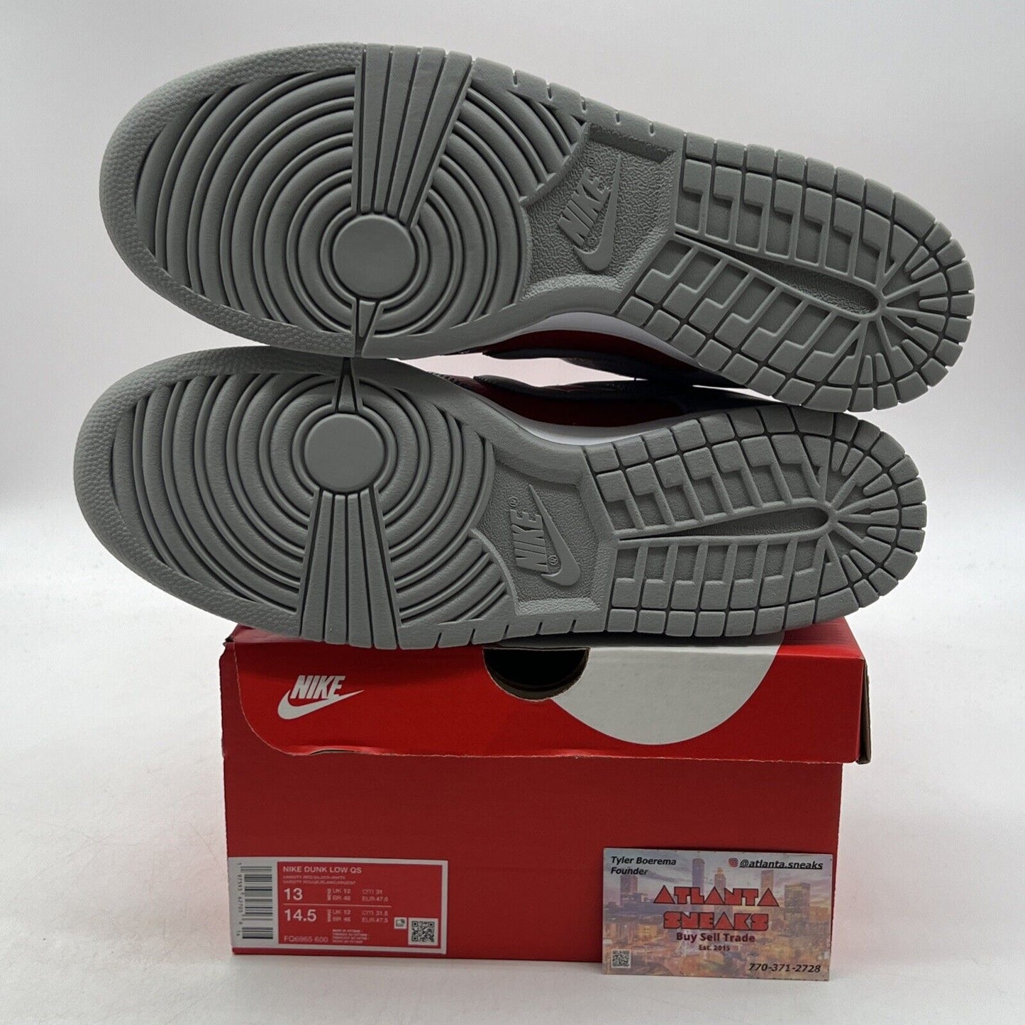 Size 13 - Nike Dunk CO.JP 2024 Low Ultraman Grey Red Leather White (FQ6965-600)