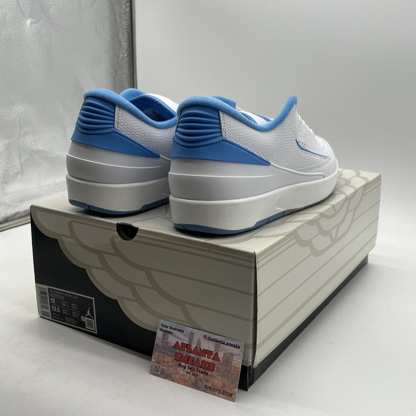 Size 12 - Air Jordan 2 Retro Low UNC (DV9956-104)