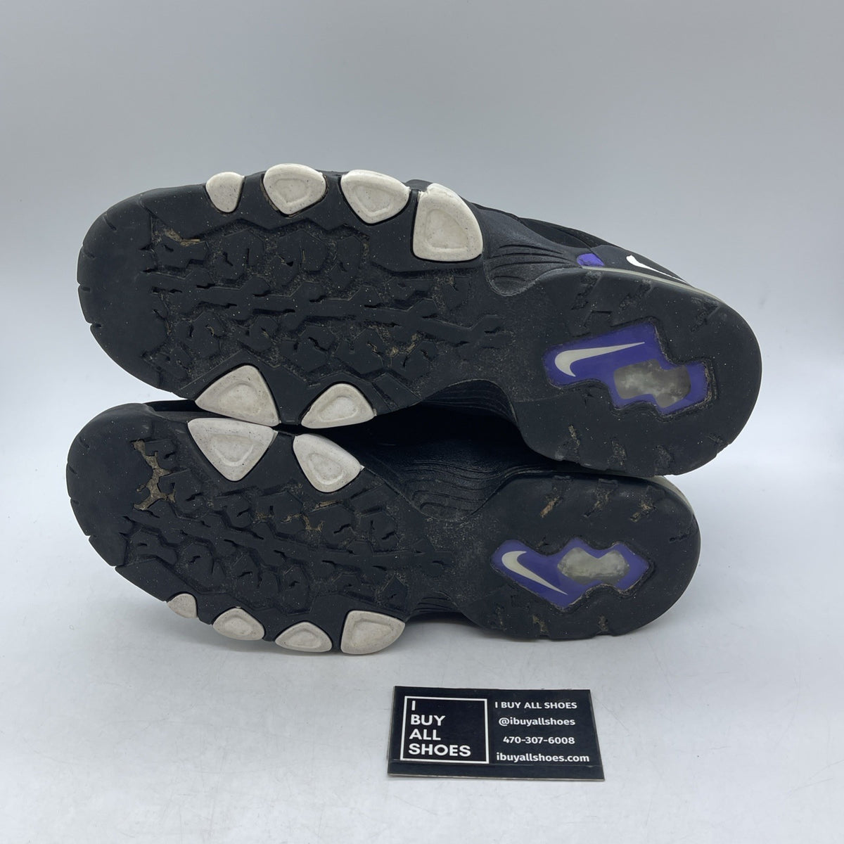 Size 9.5 - Nike Air Max 2 CB 94 2009 Black Purple
