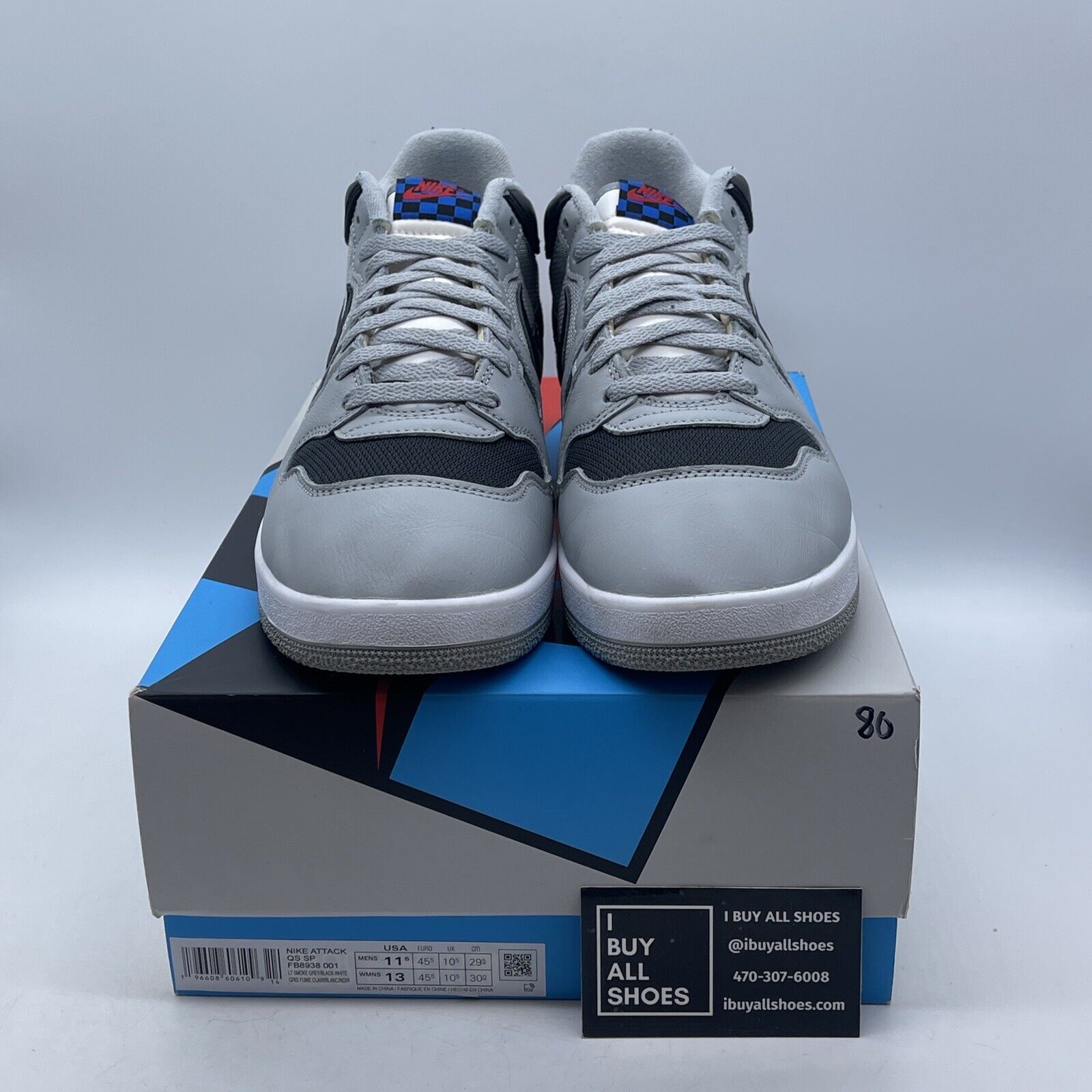 Size 11.5 - Nike Mac Attack QS SP OG 2023 Light Smoke Grey (FB8938-001)