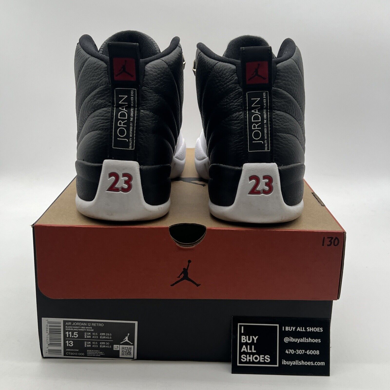 Size 11.5 - Air Jordan 12 Retro Mid Playoff (CT8013-006)