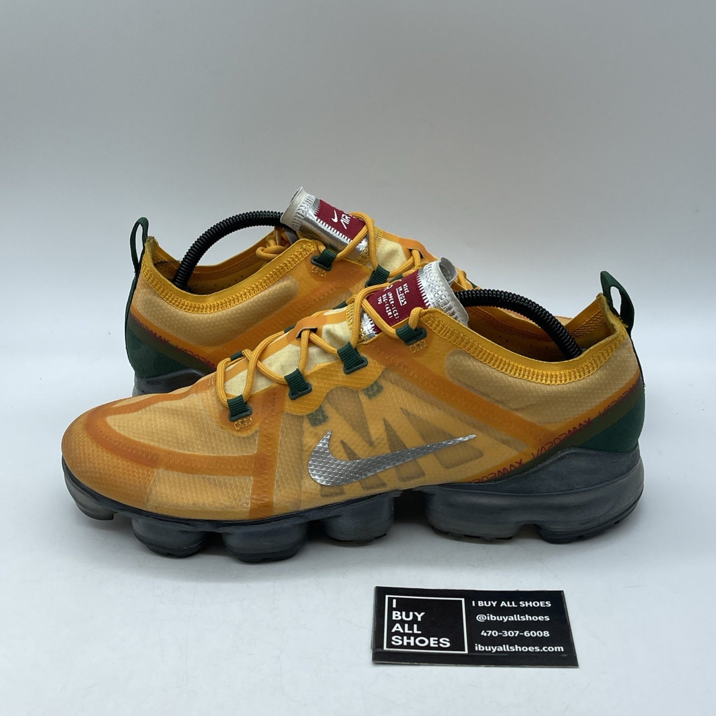 Size 11.5 - Nike Air VaporMax 2019 Canyon Gold (AR6631-700)