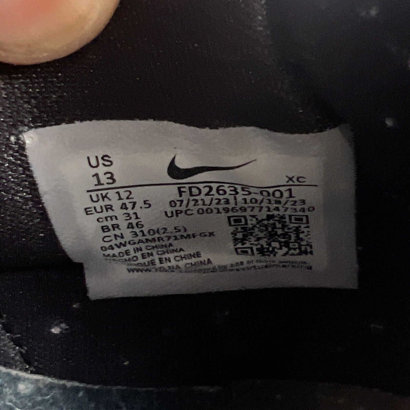 Size 13 - Nike Zoom KD 4 2024 All Star - Galaxy (FD2635-001)