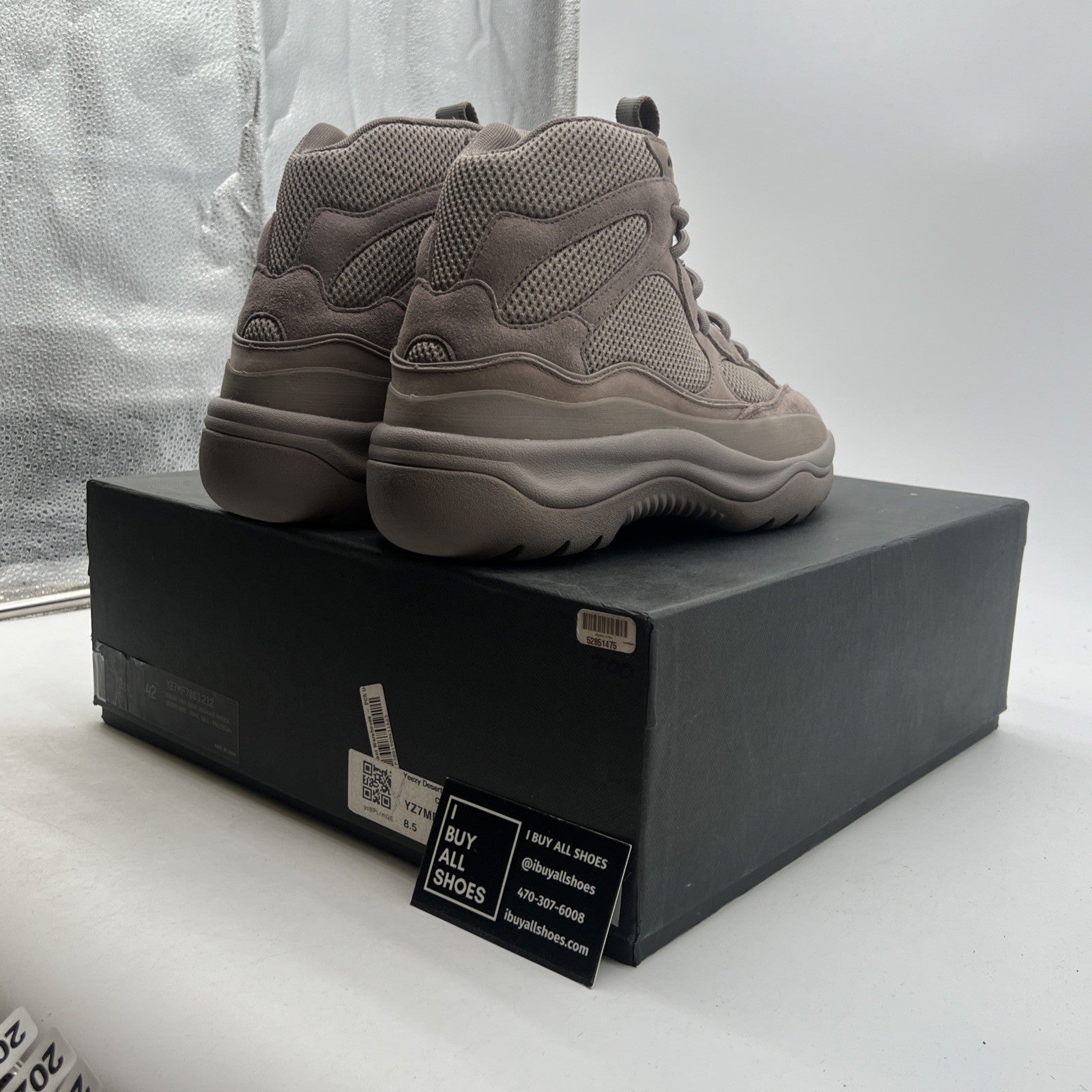 Size 8.5 - adidas Yeezy Desert Boot Beige (YZ7MF7003.212)