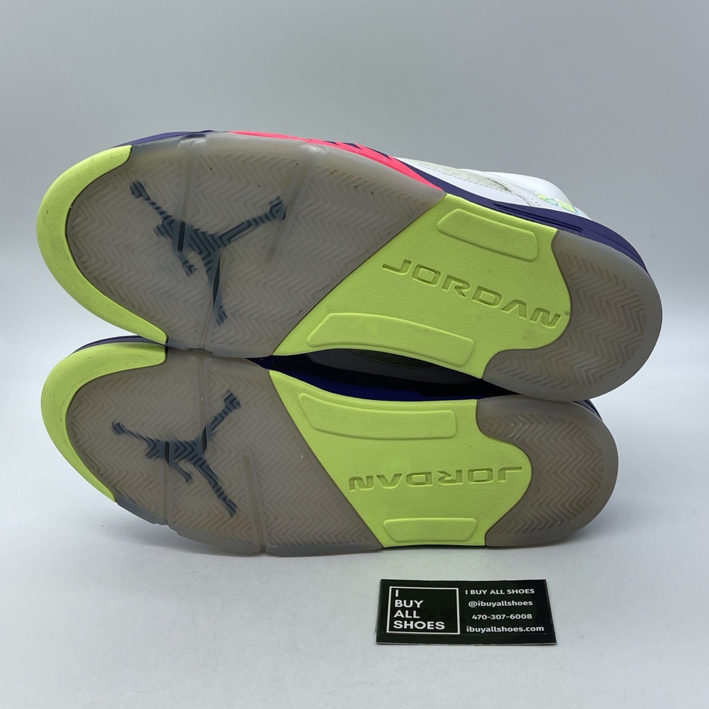Size 13 - Jordan 5 Retro Alternate Bel-Air White Purple Leather (DB3335-100)
