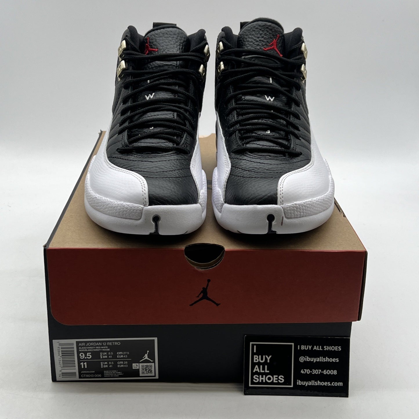 Size 9.5 - Air Jordan 12 Retro Mid Playoff (CT8013-006)
