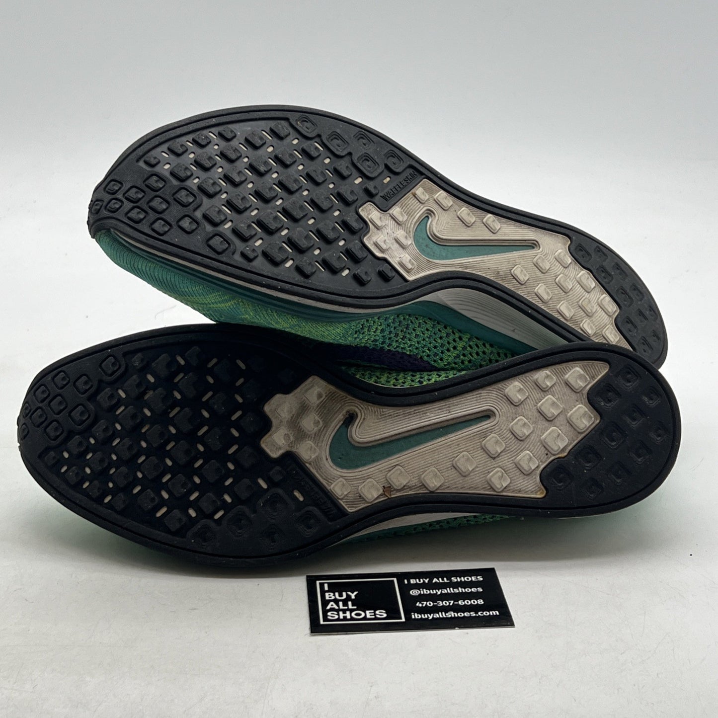 Size 14 - Nike Flyknit Racer Hulk (526628-306)
