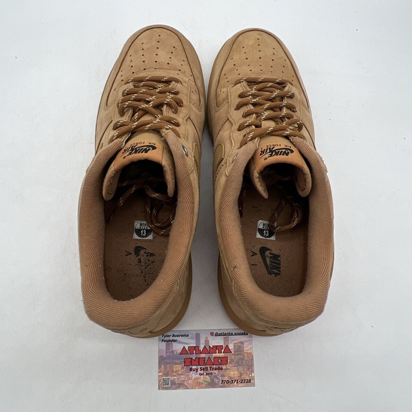 Size 13 - Nike Air Force 1 Low Flax 2019/2022 Suede (CJ9179-200)